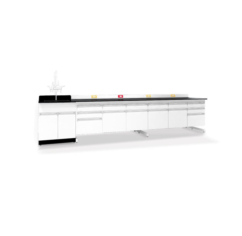 C型鋼製骨架實驗邊桌 圖片1
